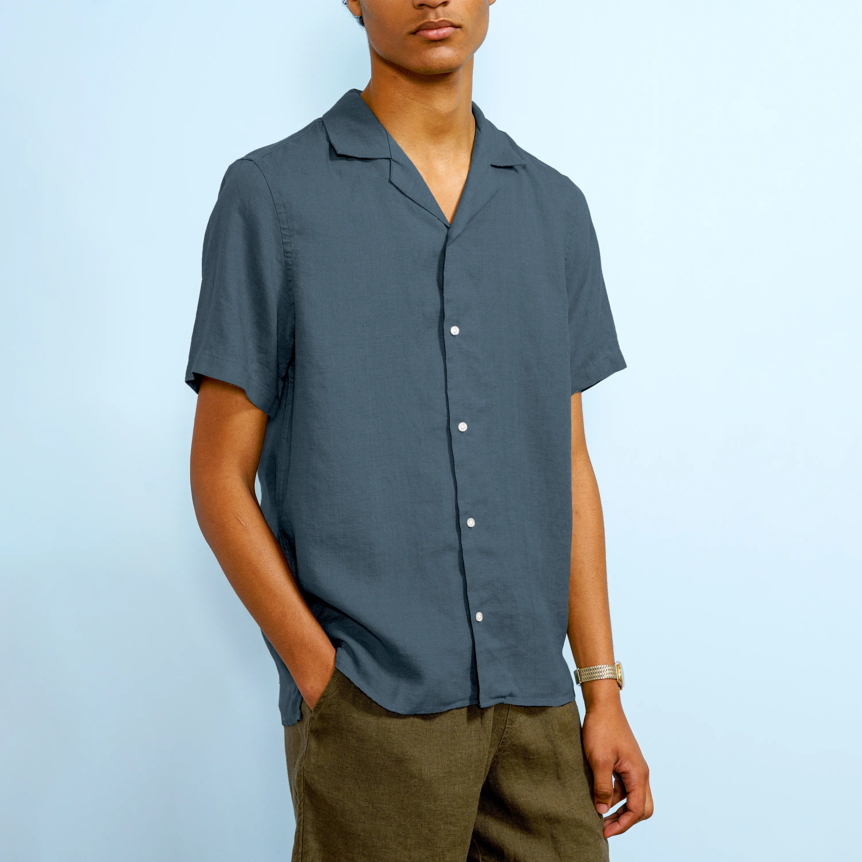 CAMP-COLLAR LINEN - Image 3