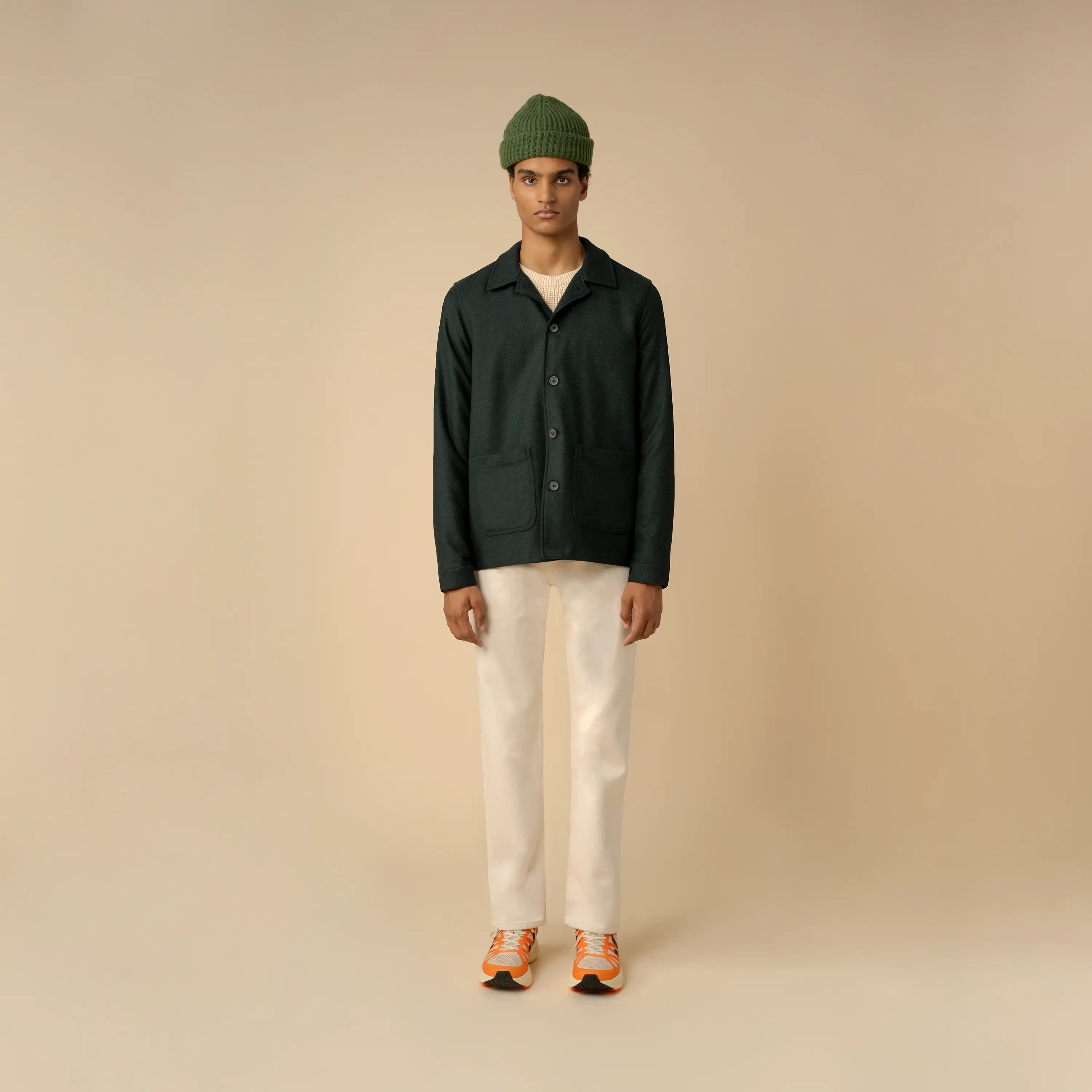 RECYCLED WOOL WORK JACKET - Image 5