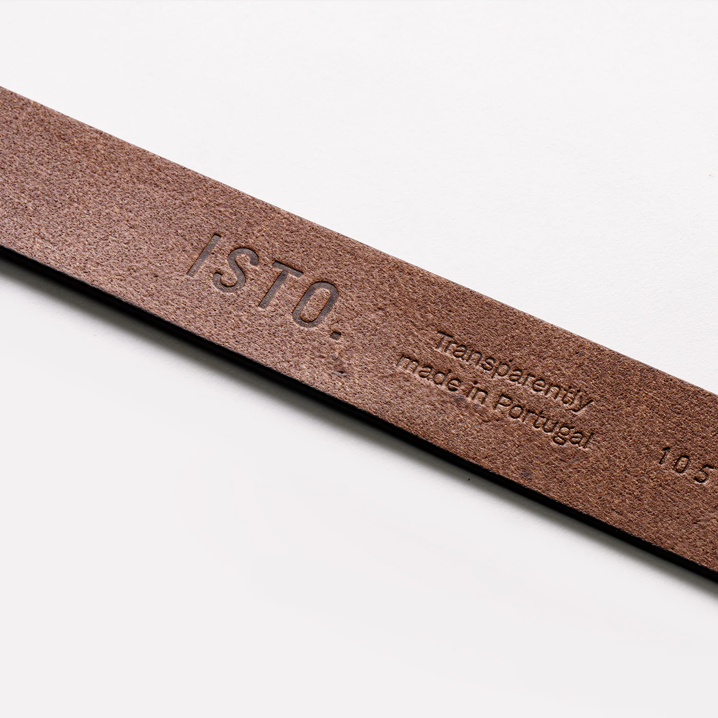 VEGETABLE TANNED BELT - Image 3